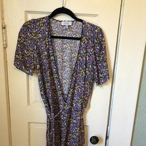 Floral Wrap Dress
